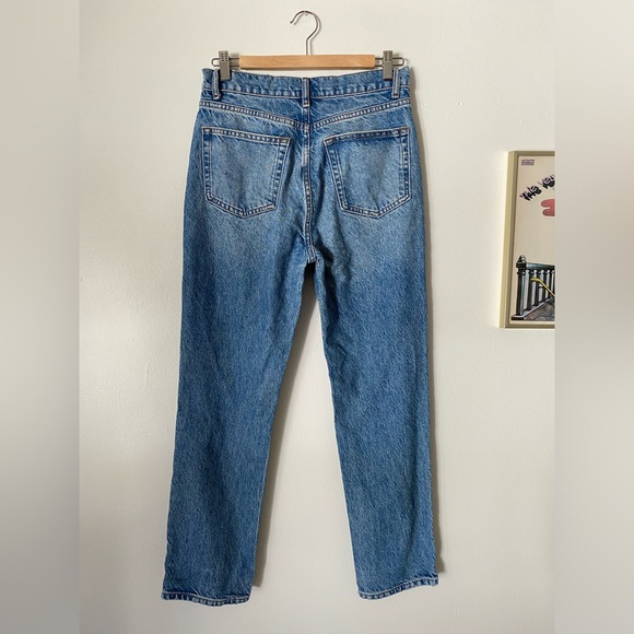 Reformation Cynthia High Rise Straight Jeans Size 27 - Picture 3 of 7